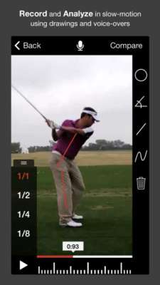 Golf Coach Swing Analysis 1 5 ứng dụng phân tích swing hay nhất trên điện thoại để đánh Golf 