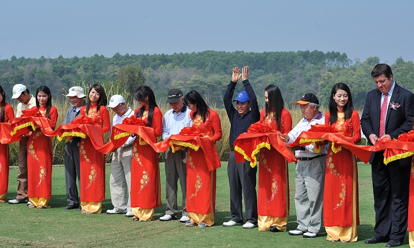 dai lai Sân chơi golf : Khai trương sân gôn 18 lỗ Ngôi Sao Đại Lải 