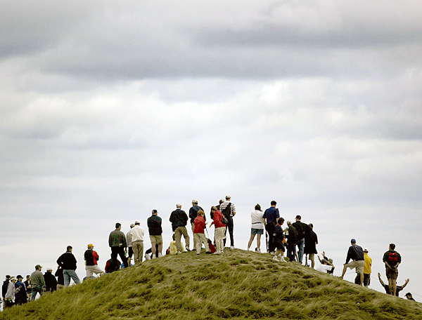 fans 17 04pga 600x456 Sân chơi golf : PGA Championship 2010 – Whistling Straits Golf Course