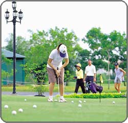 saigon south Sân tập đánh Golf :  Nam Sài Gòn