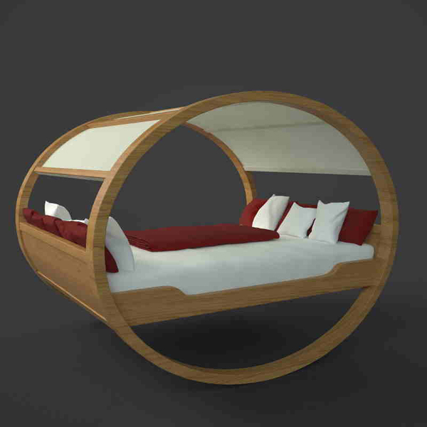 udocdaodaycuonhut 3dbe41994863 c8b2 Phòng ngủ đầy mê hoặc với những mẫu giường độc đáo