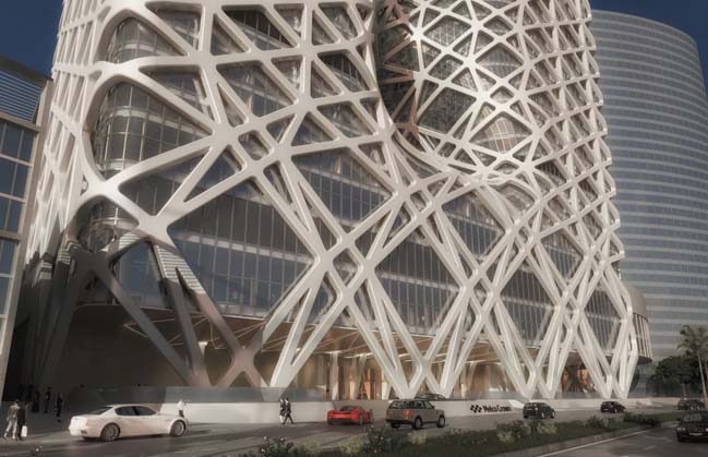 city of dreams thiet ke kien truc khach san tai macau 03 Ý tưởng thiết kế kiến trúc ấn tượng của khách sạn tại Macau