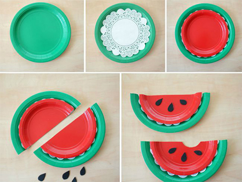 Watermelon Banner Assembly Hướng dẫn cách bài trí bàn tiệc dưa hấu cho hè rực rỡ