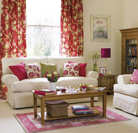 power flower living room Tạo cảm giác ấm áp cho ngôi nhà vào mùa đông băng cách nào?