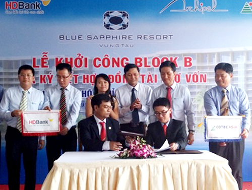 1 3112 1448941647 Blue Sapphire Resort Vũng Tàu khởi công block B