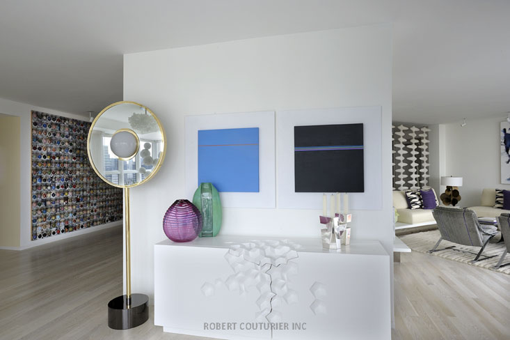 project robert couturier 6 Thiết kế nội thất đẹp tinh khôi nhà tông trắng